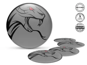 Hub Cap Sticker Style Turbo Burst X